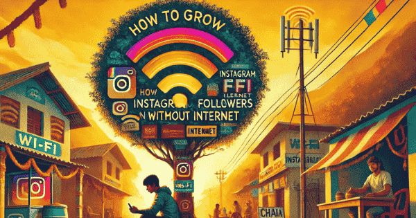 How to Grow Instagram Followers in Remote Areas Without Internet